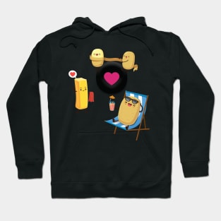 potatoes in love Hoodie